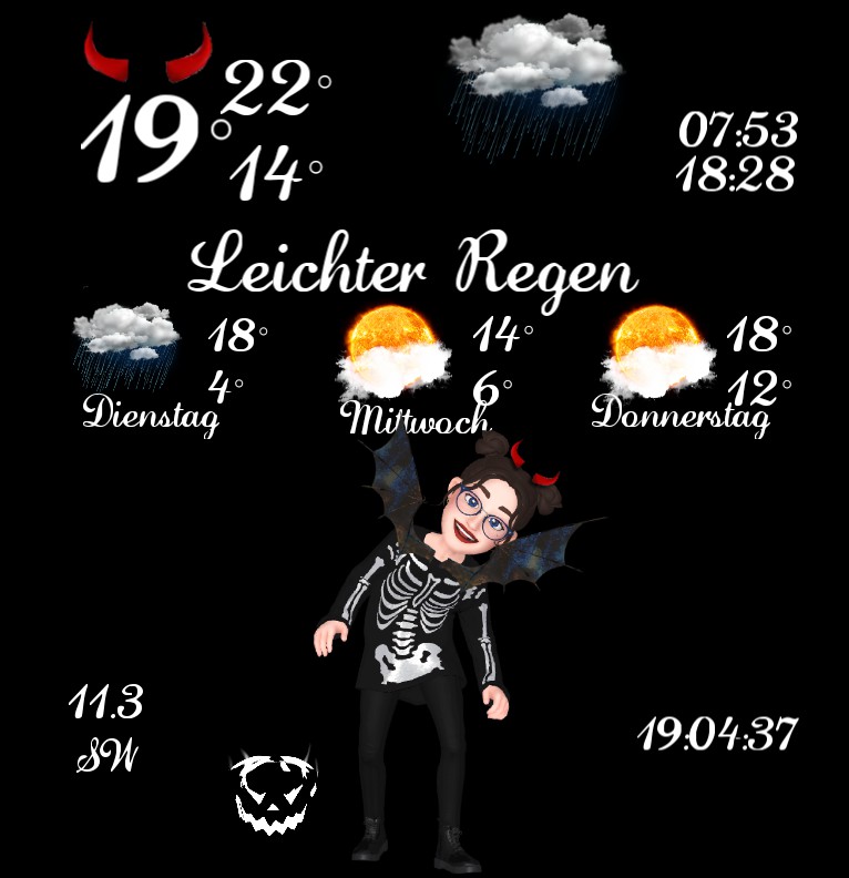 Wetter Ich Halloween Dim  