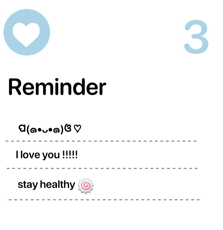 reminder 
