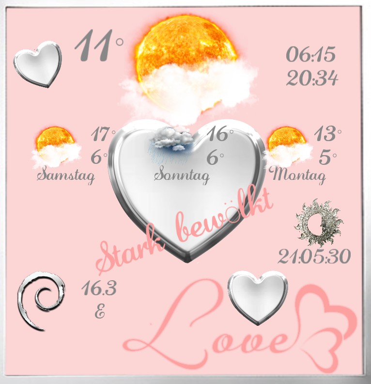 Wetter Love my Phone 