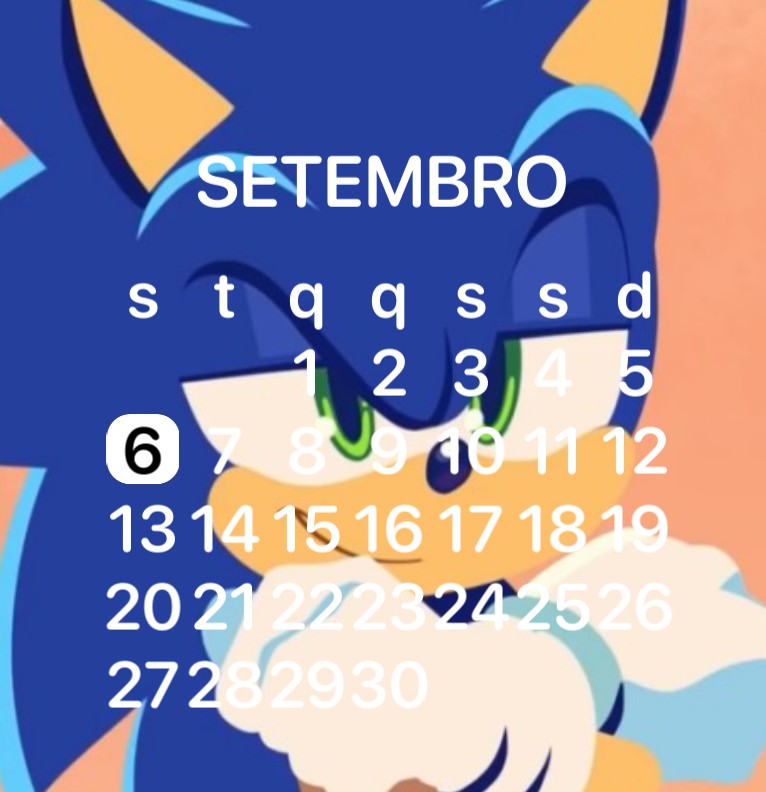  sonic calendar 