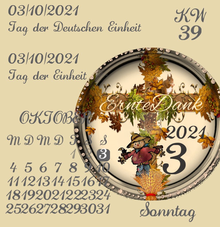 Kalender ErnteDank 