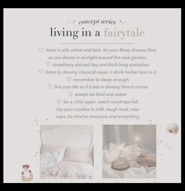 Living in a fairy tale