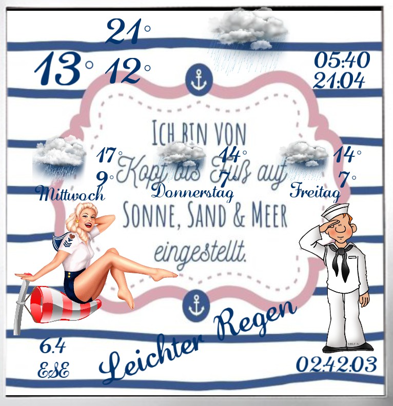 Wetter Kuestenkind 