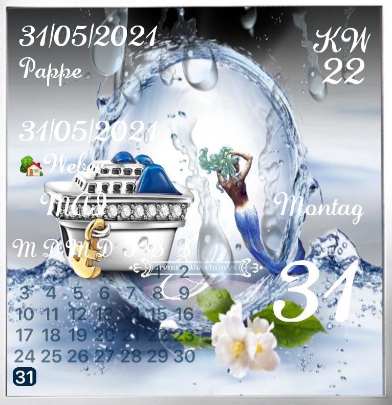 Kalender Seemannsbraut Luxus 