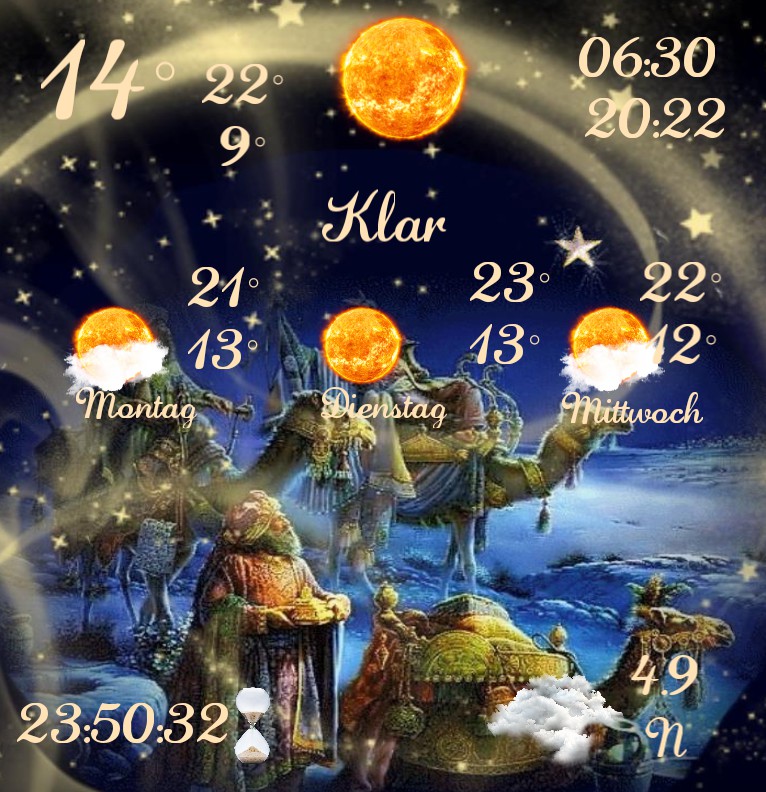 Wetter Heilige Koenige 