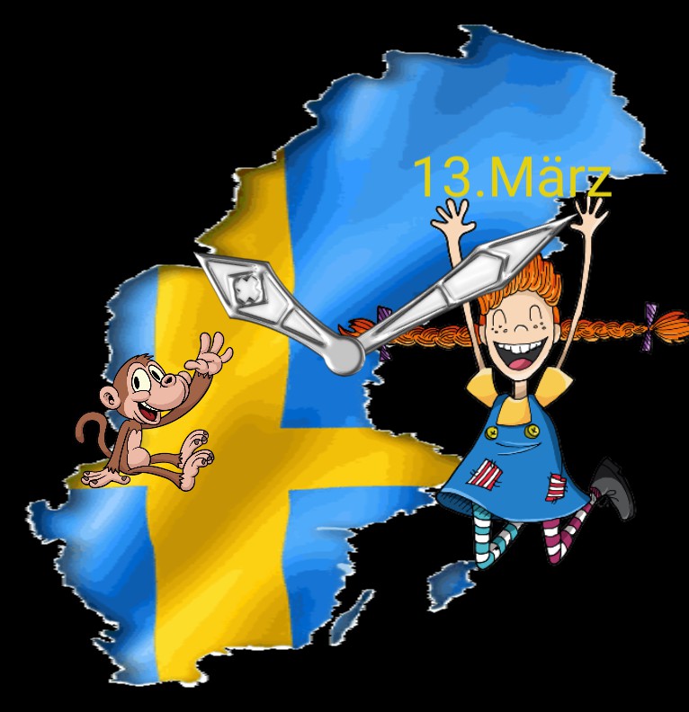 Clock Serie Pippi Langstrumpf 