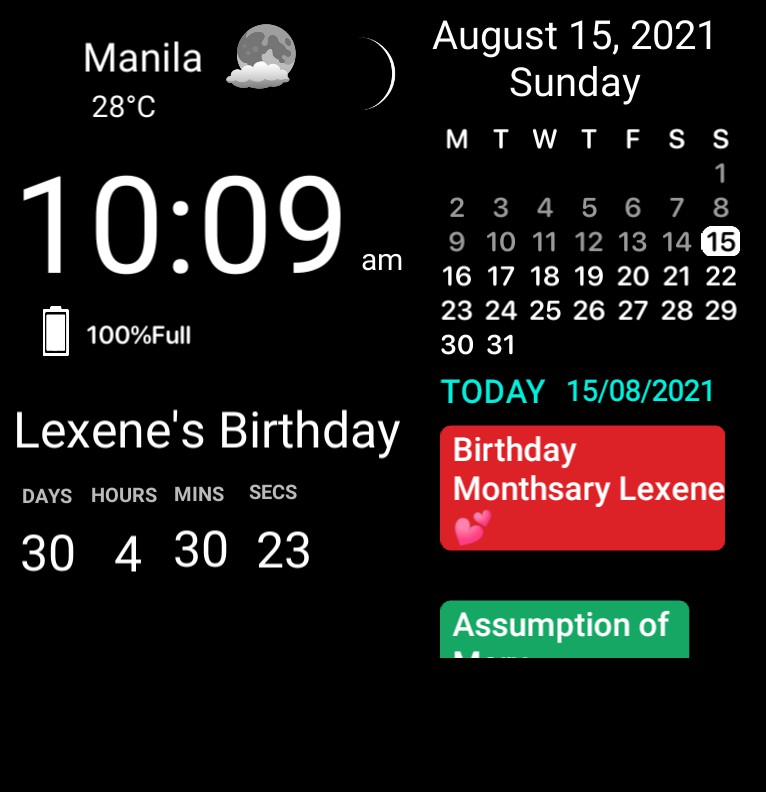 classic /Basic Widget 