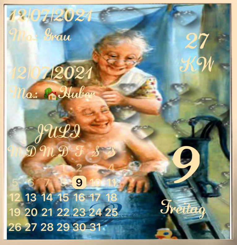 Kalender Golden fun Love