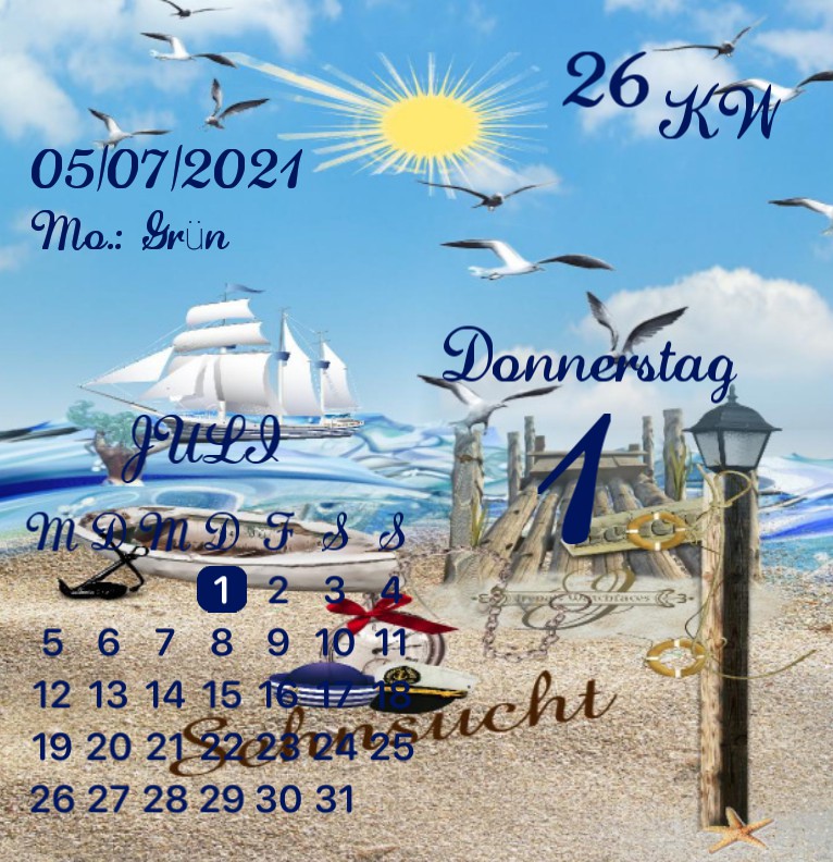 Kalender Kuestenkind 18 Tag