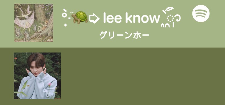 Spotify widget
