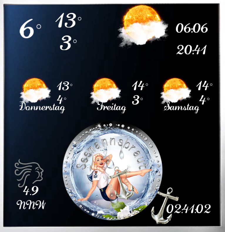 Wetter Seemannsbraut blue 