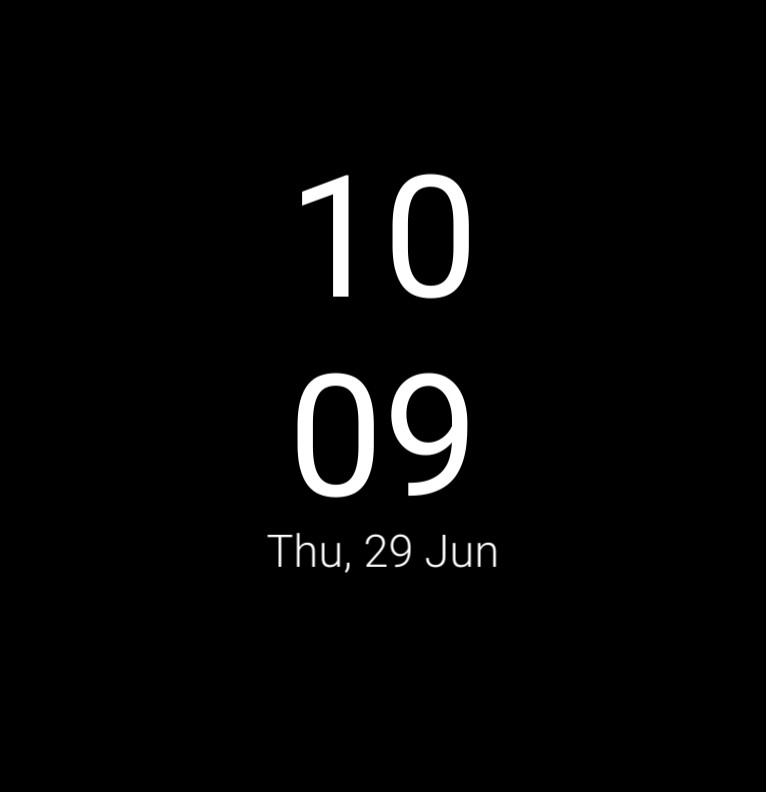 Simple Digital Clock #1