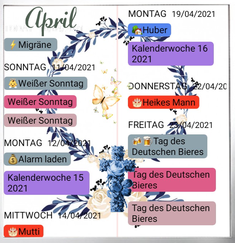  Termine   Pfingsten  1