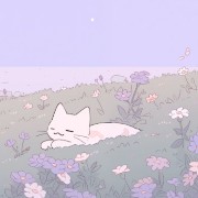 flower cat
