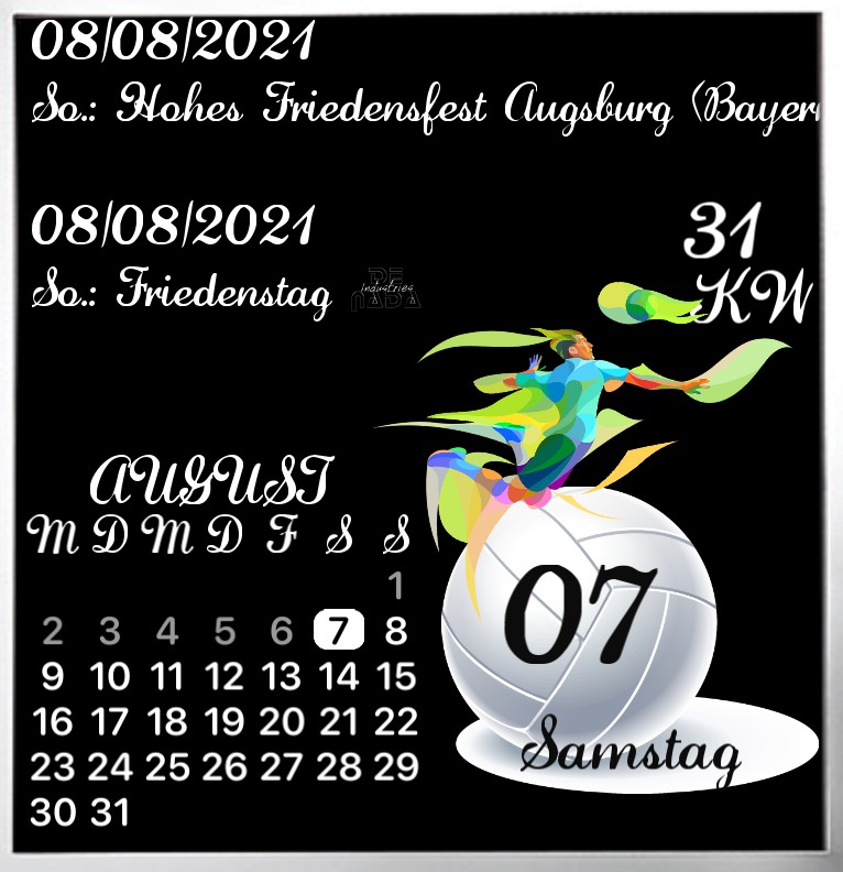 Kalender Volleyball 