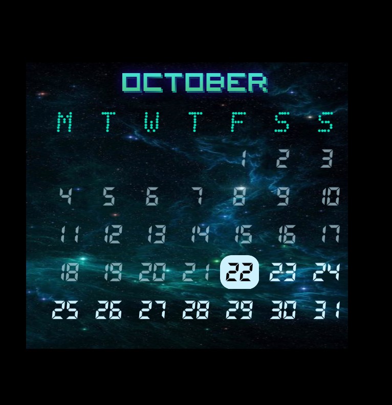 Galaxy Calendar