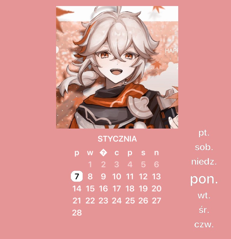 calendar