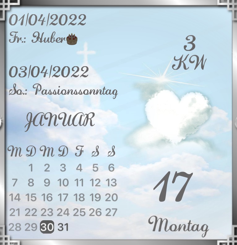 Kalender Heaven Church 