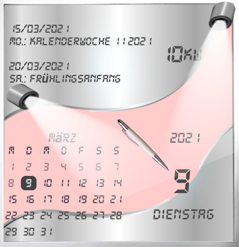 Kalender gross Serie Star Office
