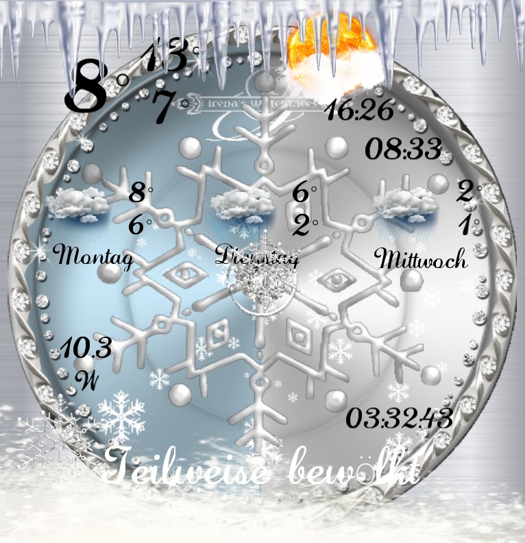Wetter Winter Slider  Neu