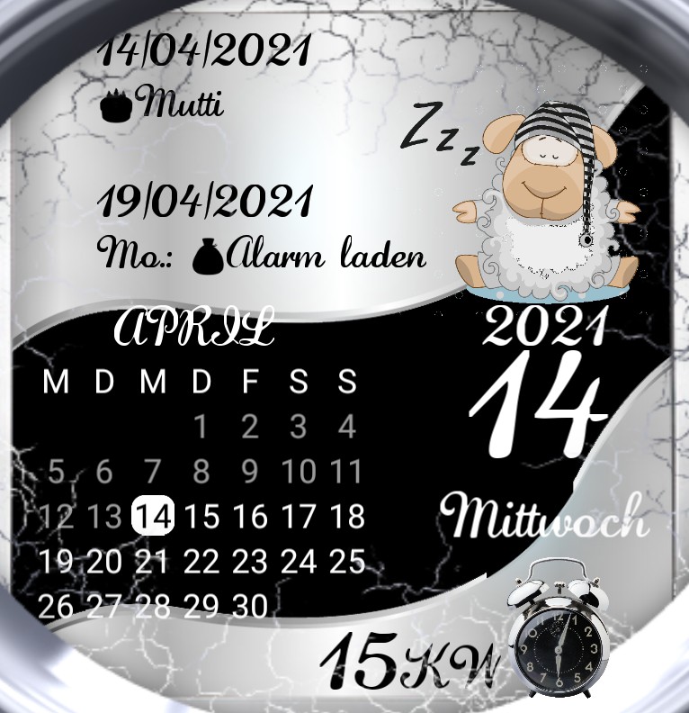 Kalender gross Sleep Sheep 
