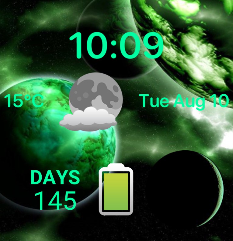 groene klok