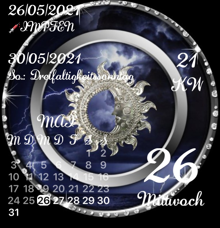 Kalender Diamanten Mond