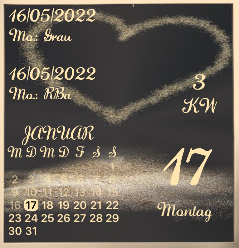 Kalender Strandperlen 
