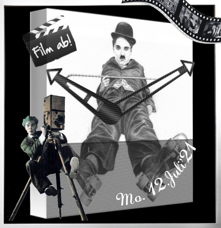 Clock Charlie Chaplin 