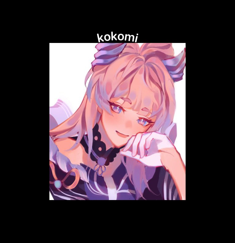 kokomi from genshin impact