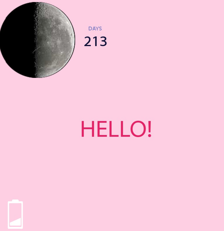 home screen widget 