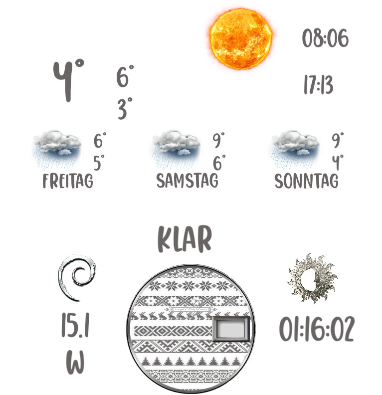 Wetter North Pattern 2