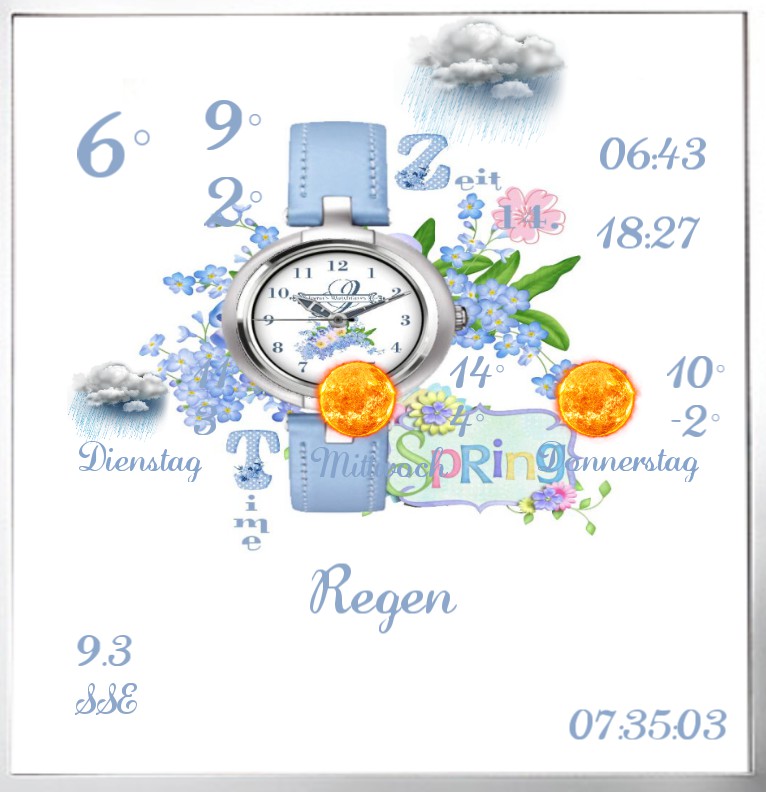 Wetter Spring Time Watch in Watch 