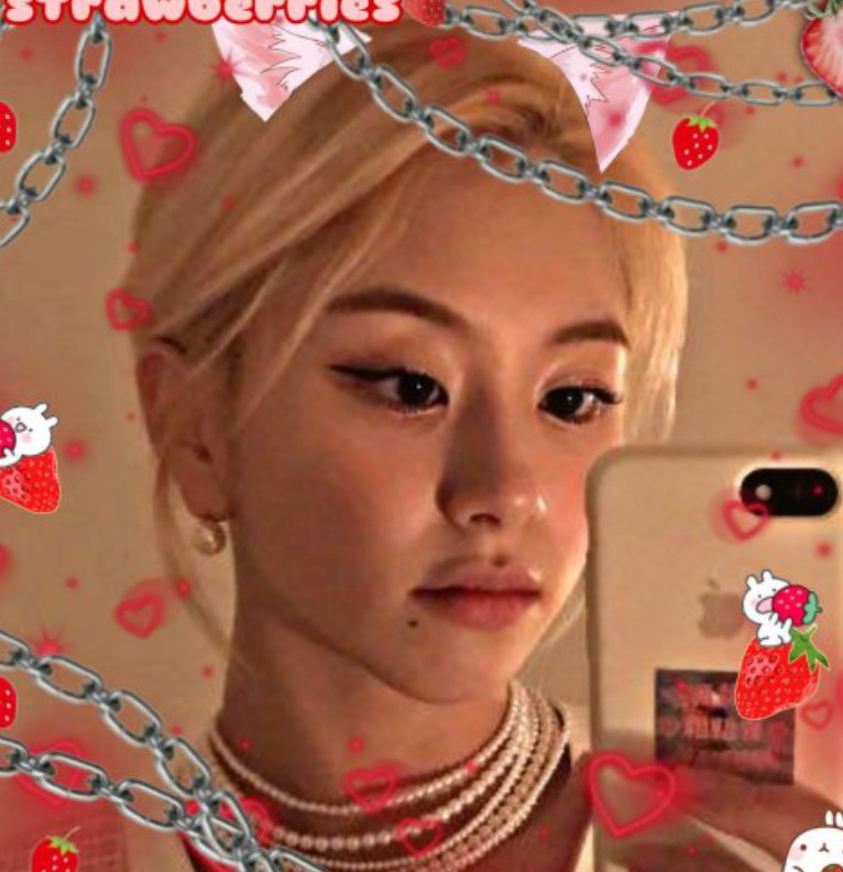 CHAEYOUNG strawberry widget 