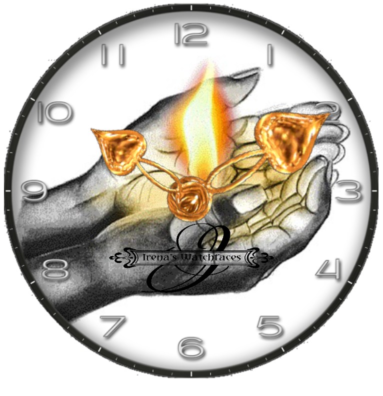 Clock Friedenslicht 