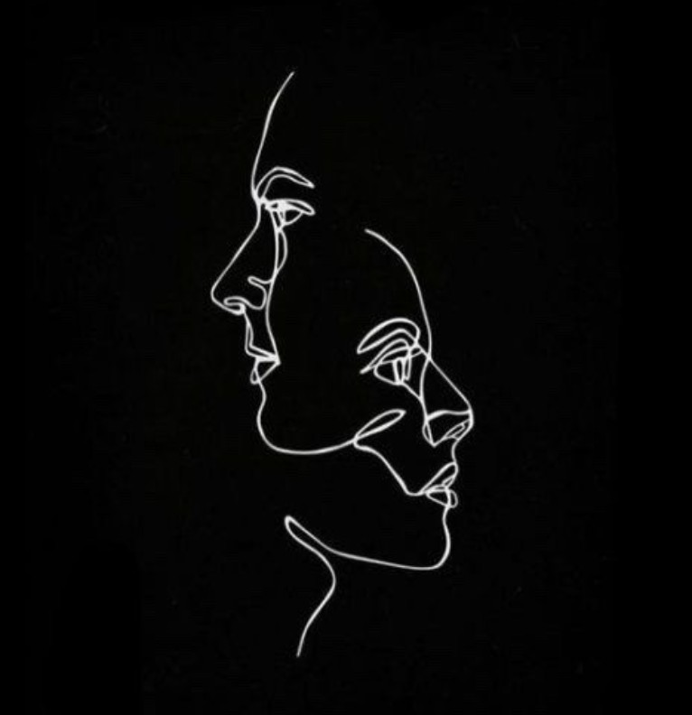 2 faces