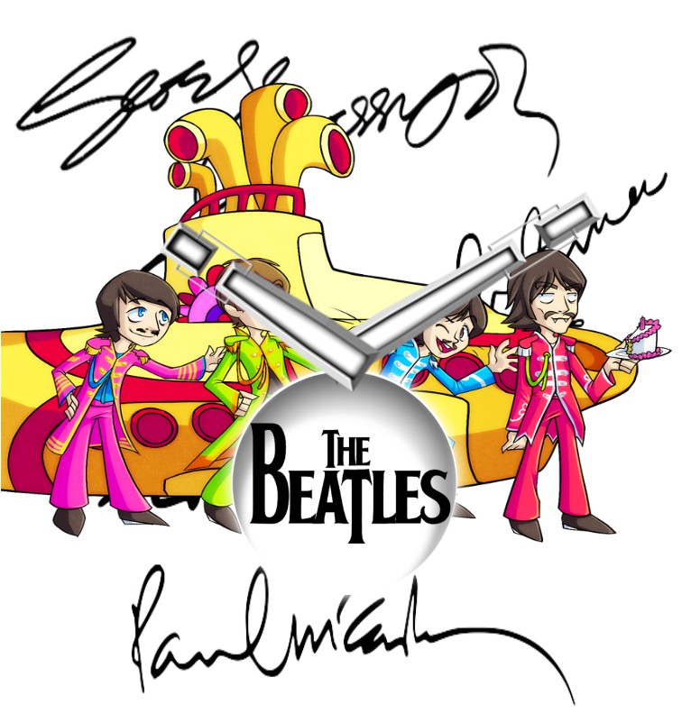 Clock The Beatles 2