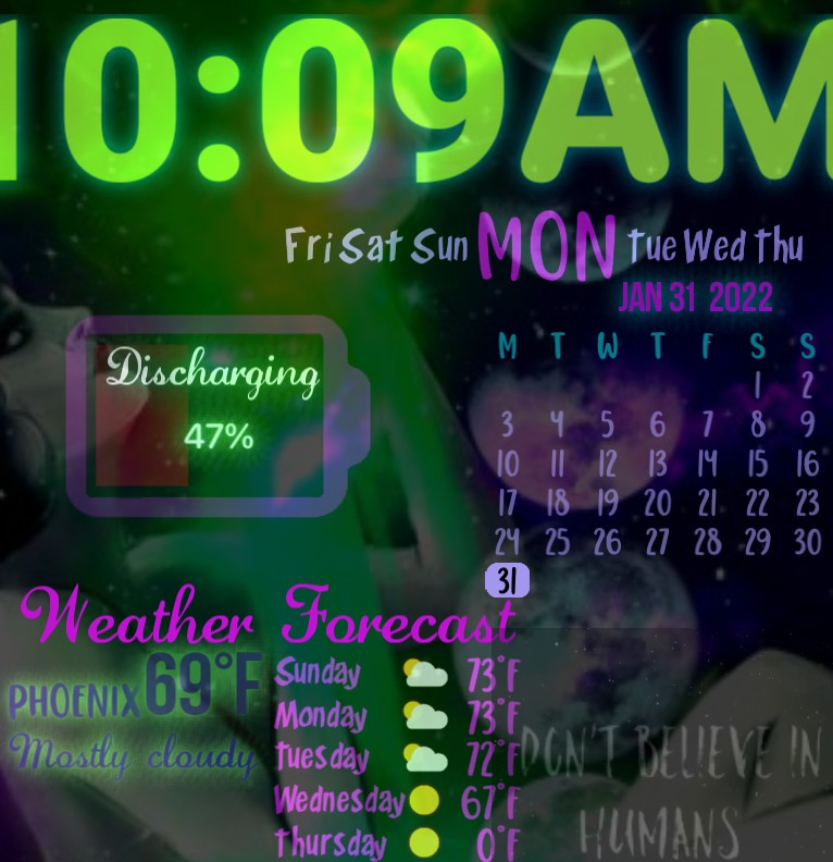 home widget