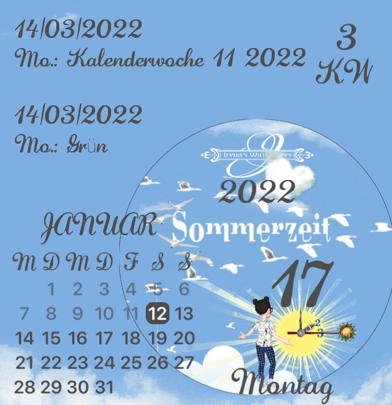 Kalender AR Sommerzeit  