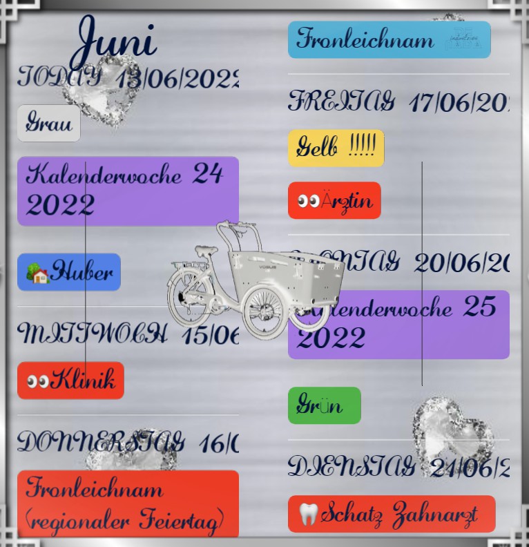  Termine Lastenfahrrad 