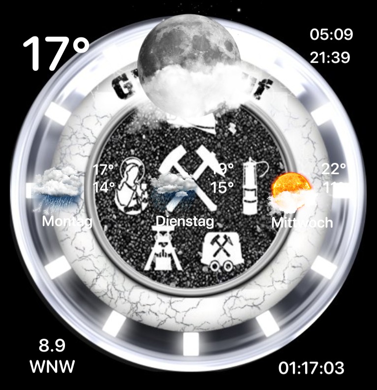 Widget Wetter Bergmann +