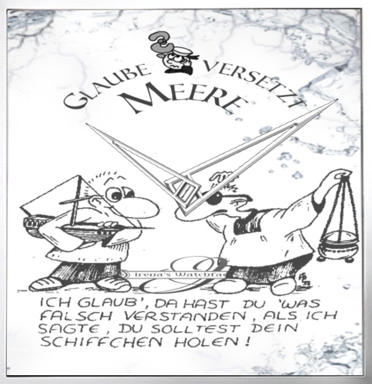 Clock Glaube versetzt....