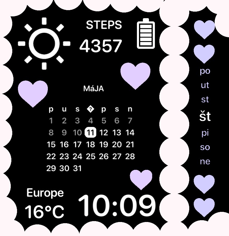 Violet baby