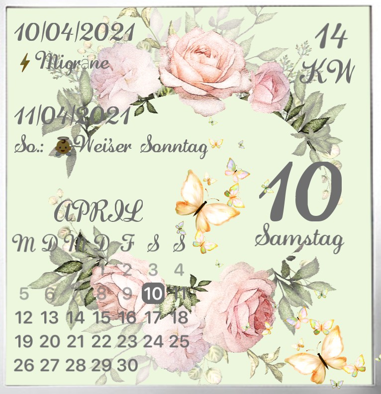Kalender Pfingsten 