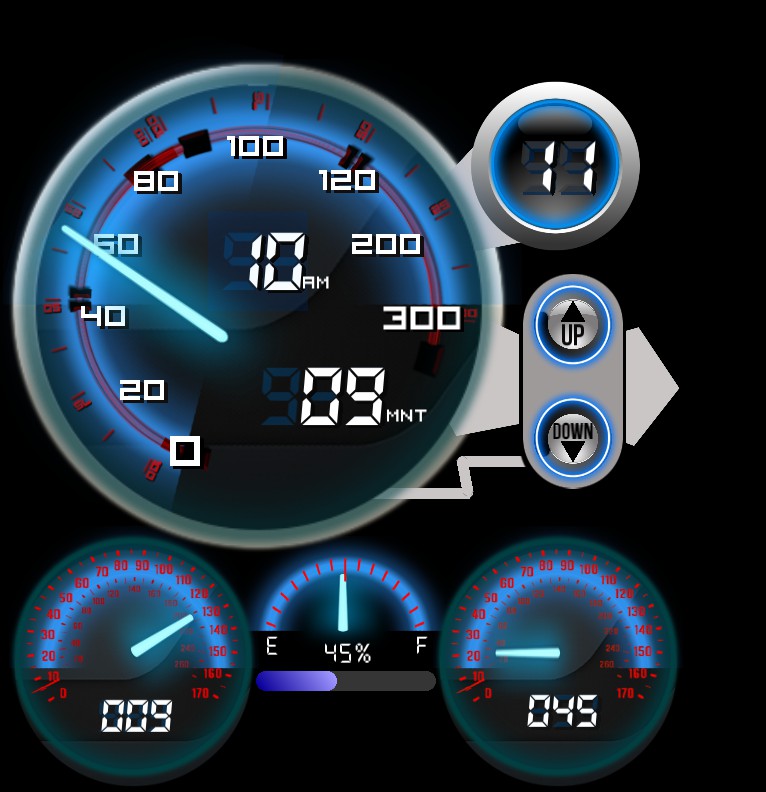 Turbo Speedometer Copy