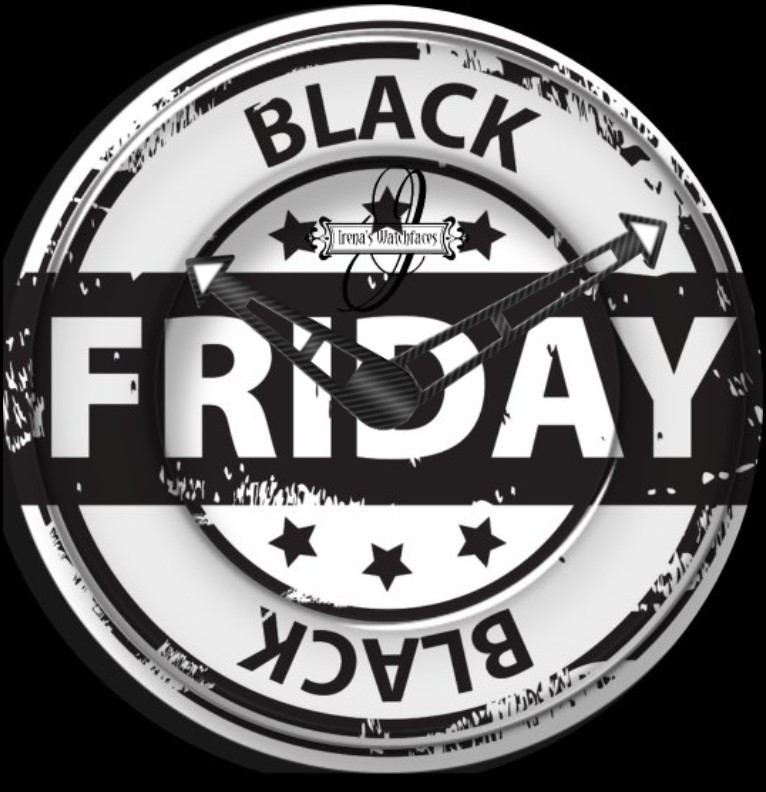 Clock Black  Friday 