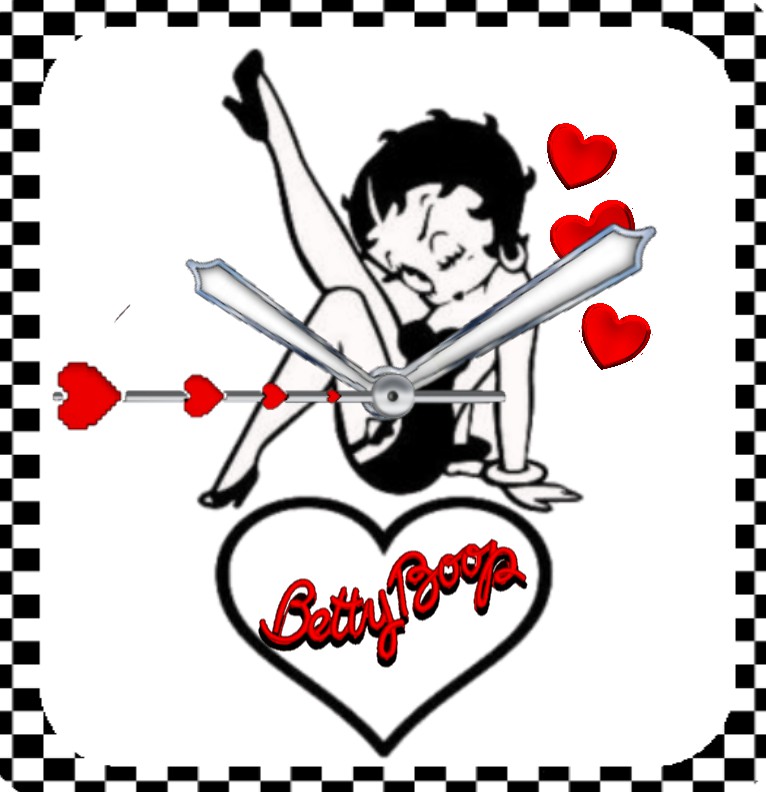 Clock Betty boop 