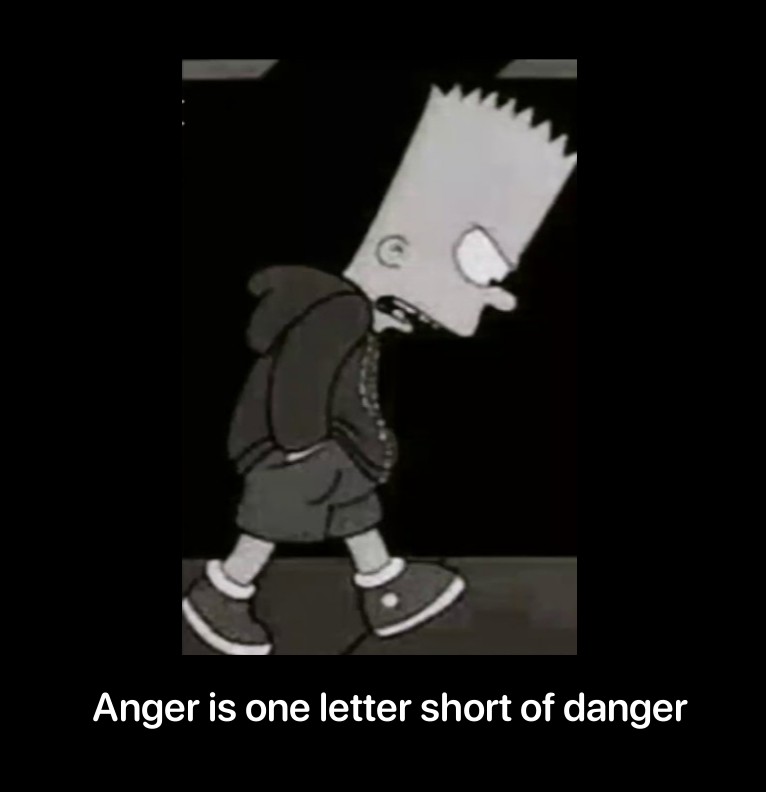 anger is danger