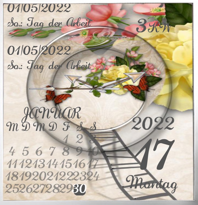 Kalender Lady Flower 