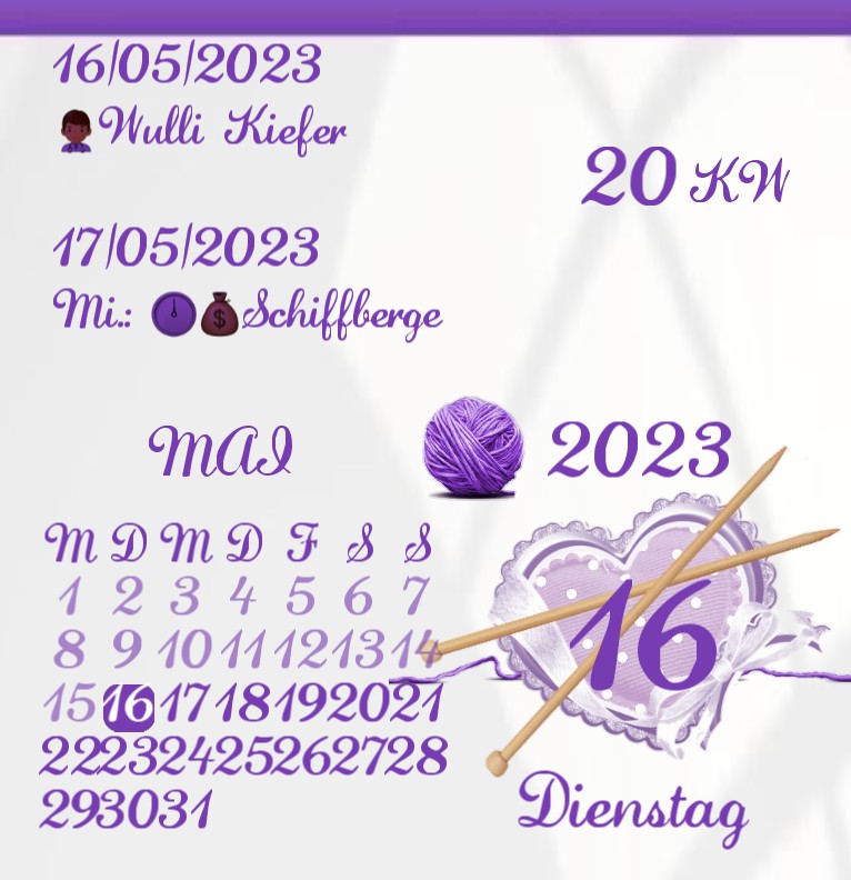 Kalender  Love Stricken 